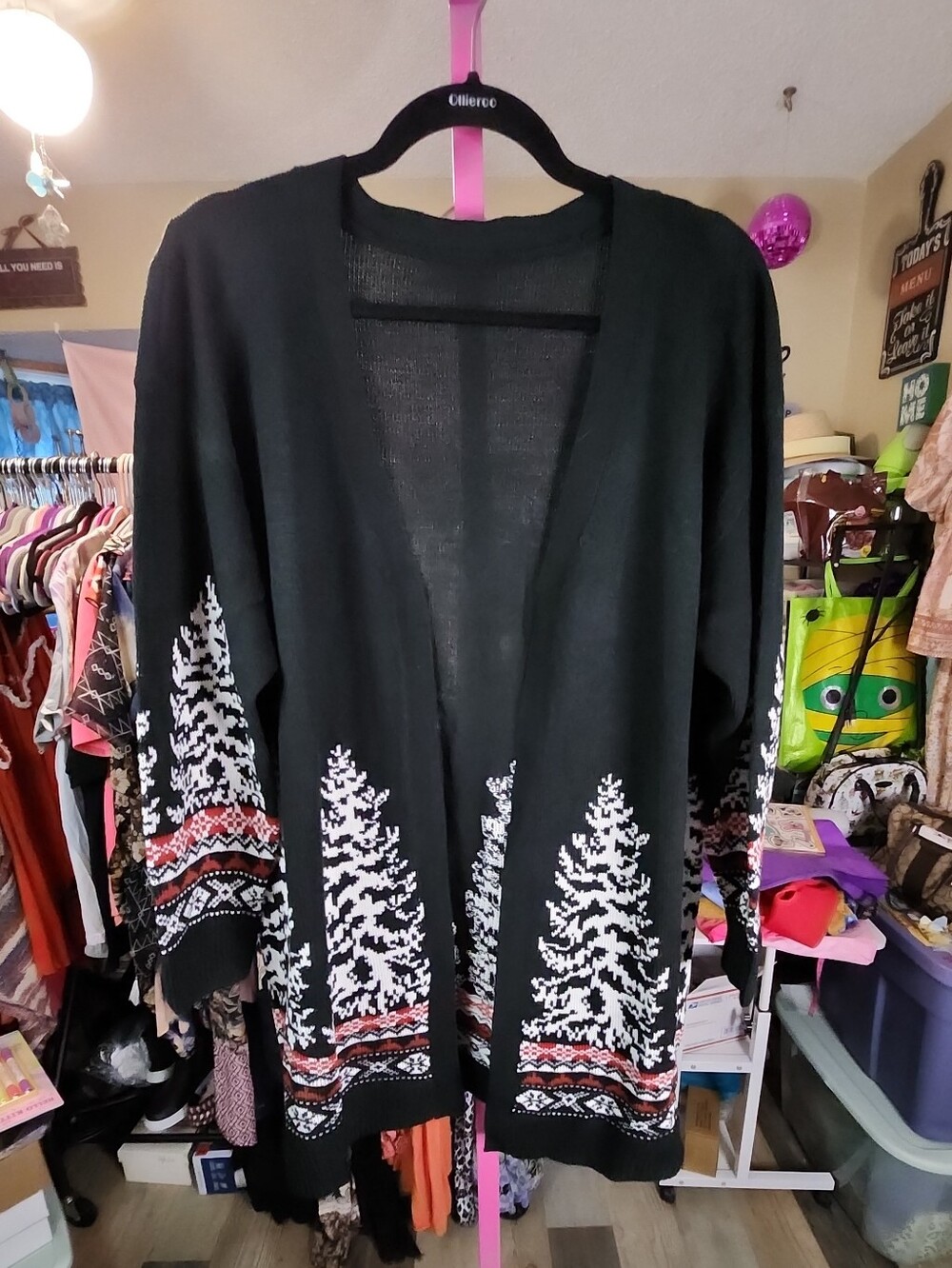 12 Bloomchic cardigan 26ptp,  33L Nwt